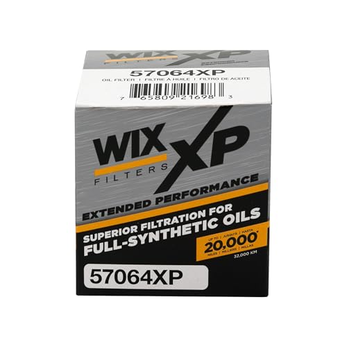 WIX 57064XP WIX XP Oil Filter Replacement, Built for Synthetic Oil - Compatible With Various Scion,Toyota, Lexus (08-15), Pontiac Vibe (09-10)