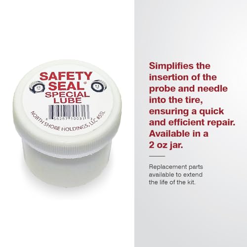 Safety Seal Tire Repair Kit Auto/LT Deluxe Kit, 60 Standard Repairs (4")