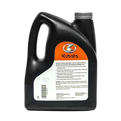 Kubota 3.8L(1갤런) 슈퍼 UDT2 트랜스 유압 오일, Kubota 장비 유압 시스템, 변속기, 차동 및 습식 브레이크 시스템용 - 3.8L(128액량 온스), 3.8L(128온스)