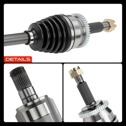 A-Premium Front Left Driver Side CV Axle Shaft Assembly - style: Front Driver Side