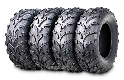 WANDA Set4 ATV/UTV Tires 25x8-12 Front & 25x10-12 Rear 6PR P373-10243/10244 - size: 25X8-12&25X10-12
