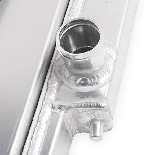 OHOB-COOL Full Aluminum Radiator With Shroud Fan For BMW 323i 328i E36 E30 M3 MT 1992-1999 1993 1994 1995 1996 1997 - size: For 92-99 BM W