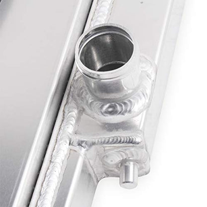 OHOB-COOL Full Aluminum Radiator With Shroud Fan For BMW 323i 328i E36 E30 M3 MT 1992-1999 1993 1994 1995 1996 1997 - size: For 92-99 BM W