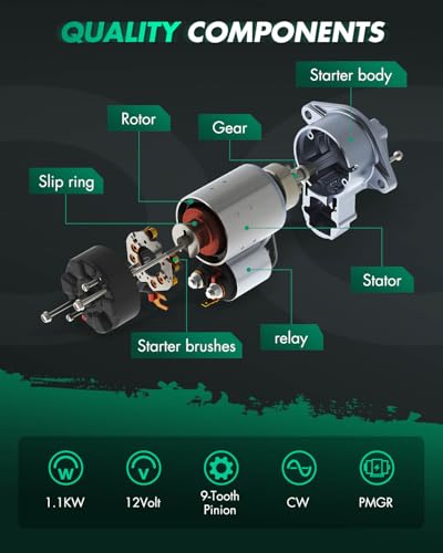 SCITOO Starter Fit For Ford Escape 2001-2004 3.0L 8A03-18-40SB - size: 8A03-18-40SB