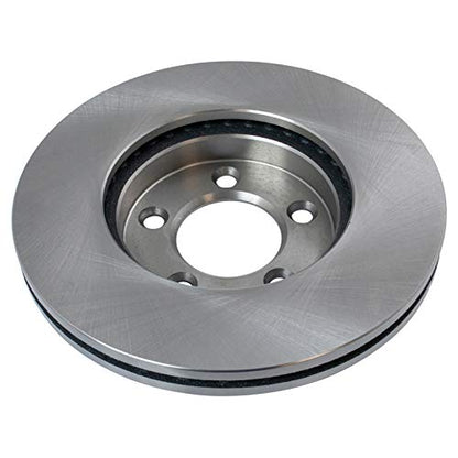 TRQ Front Brake Pad and Rotor Set Ceramic Vented Rotors - style: BKA10809