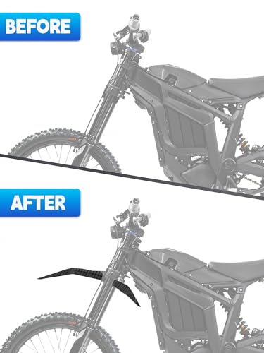Front Fender for Talaria Sting MX3 MX4 MX5-Carbon Fiber Pattern - color: Carbon Fiber Pattern-3