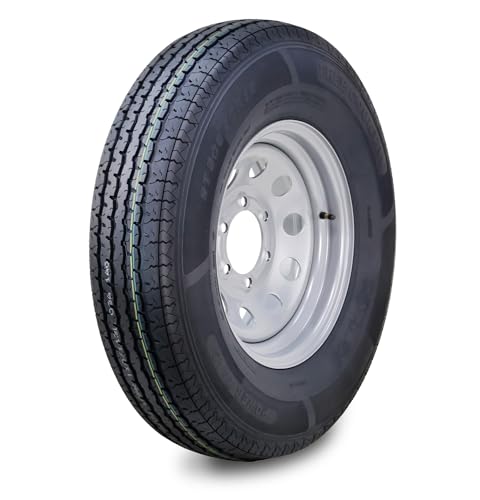 Free Country Trailer Tire Wheel ST205/90R15 10-Ply E 118L 6X5.5 Silver Mod - size: ST205/90R15