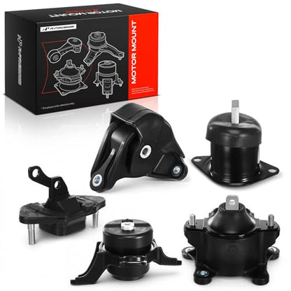 A-Premium Engine Motor Mount and Transmission Mount Kit, Set of 5 - style: 5PCS - Accord 2008-2012 L4 2.4L Automatic