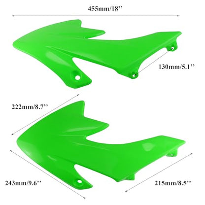 PRO BAT 7 PCs CRF50 Plastic Fender Kit XR50 Fairing Fender Kit Motorcycle - color: White, Green