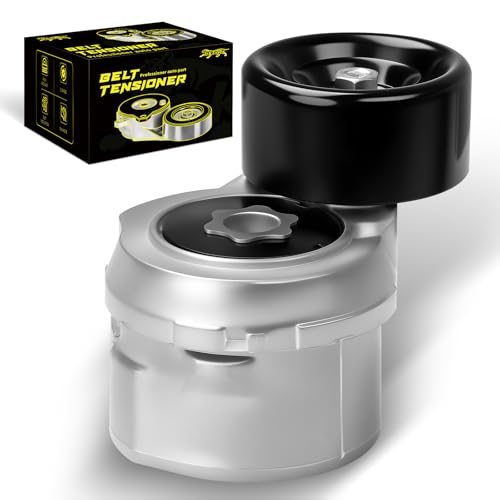 Oktiger 39073 Belt Tensioner Assembly with Pulley Fit for Honda Accord 2008 2009 2010 2011 2012, Crosstour 2012 2013 2014 2015, for Acura TSX 2009 2010 2011 2012 2013 2014, 2.4L L4, OE # 31170R40A02. - size: 39073
