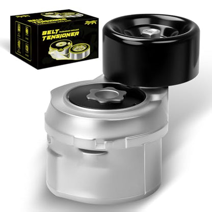 Oktiger 39073 Belt Tensioner Assembly with Pulley Fit for Honda Accord 2008 2009 2010 2011 2012, Crosstour 2012 2013 2014 2015, for Acura TSX 2009 2010 2011 2012 2013 2014, 2.4L L4, OE # 31170R40A02. - size: 39073