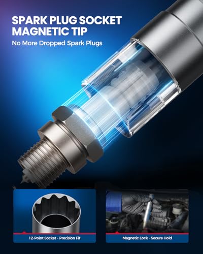 KAX Ignition Coil & 8 Spark Plugs Set for C1500 K1500