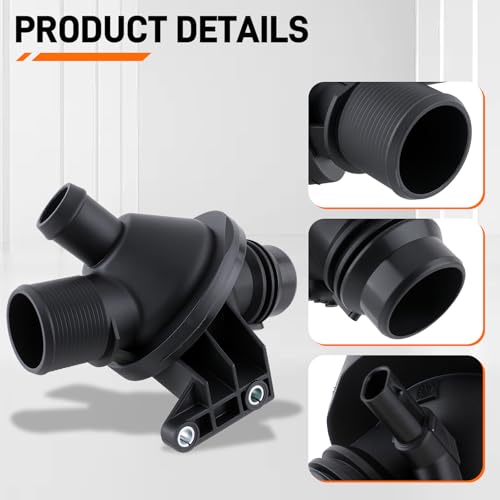 Engine Coolant Thermostat Housing w/Sensor for BMW 228i 320i 328i 428i 528i