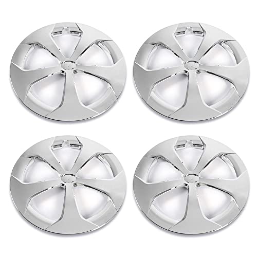 GRAND ORANGE Wheel Center Caps Fit Toyota Prius 2010-2015 - color: Fit 2010-2015 Toyota Prius (4 PCS)