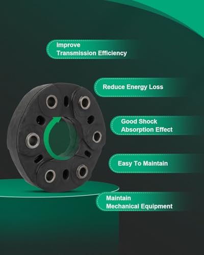 SCITOO 2104110215 Drive Shaft Coupler Flex Joint Propshaft Coupling - size: Outer Diameter: 148.5 mm, 935-504