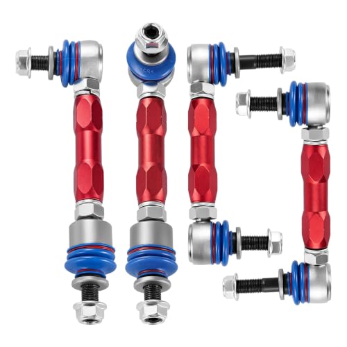 Front & Rear Adjustable Stabilizer Sway Bar End Links Suspension Kit Compatible with Lexus GX470 2003-2009, Toyota 4Runner 2003-2022, Toyota FJ Cruiser 2007-2014
