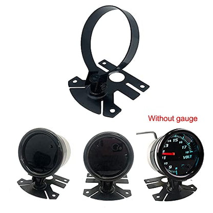 Universal 52mm 2" Single Gauge Pod Dash Swivel Mount Holder Fits for Automotive Replacement Housing Pods Meter Cup (Medium) - size: Medium