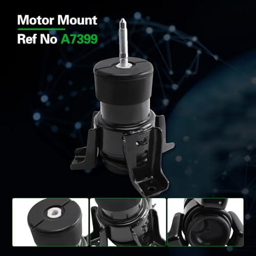 Engine Motor Mount and Transmission Mount Compatible with Murano 2009-2014 - size: A7399 A4365HY A7381 A4371HY A7372 A7363