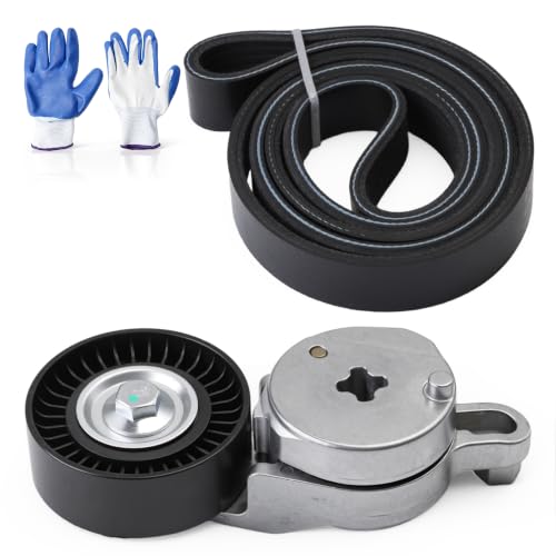Serpentine Belt with Tensioner Kit for Toyota Camry/RAV4 L4 2.5L 2009-2018 - size: 2011-2016 for Camry/RAV4