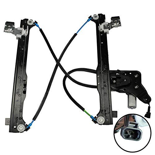Rear Passenger Side Power Window Regulator Assembly w/Motor Fits Silverado - size: Rear Passenger Side (RH)
