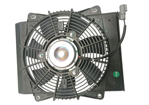 PartsFlow Cooling Fan Assembly For 2008-2016 Isuzu NPR L4 For 2008-2010 GMC W4500 For 2008-2010 Chevrolet W3500 W4500 W5500 620-5604 - color: For Chevrolet &For Isuzu