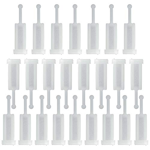 TCP Global Disposable HVLP Gravity Spray Gun Filters Fine Mesh (Pack of 24)