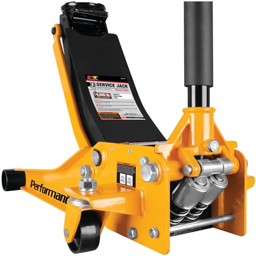Performance Tool W1617 3 Ton Low Profile Hydraulic Garage Floor Jack - style: 3 Ton (6,000 lbs)