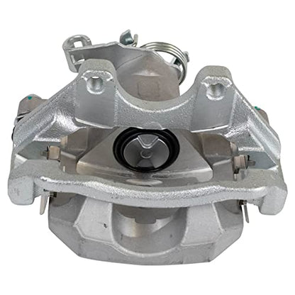 TRQ Rear Brake Caliper Set Zinc Coated Brackets Hardware - color: Replacement, size: CLA32207