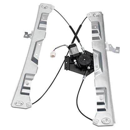 TRQ Front Left Power Window Regulator & Motor Assembly Drivers Side - style: WRA51198