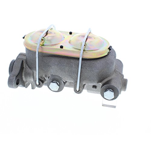 Cast Iron Master Cylinder, 1 Inch Bore, For GM/Corvette, Dual Outlet Design