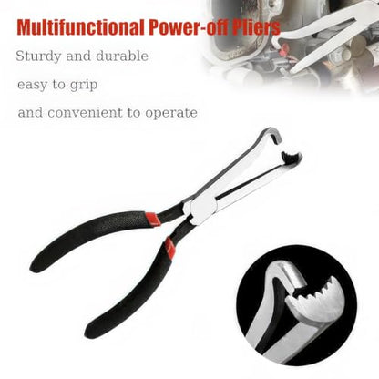 8" Car Electrical Disconnect Pliers – Auto Connector Plug Separator Tool for 37960/37980 – Push Tab Sensor Wire Remover – Automotive Terminal Disconnect Pliers for Electrical Repairs (3-Pack)