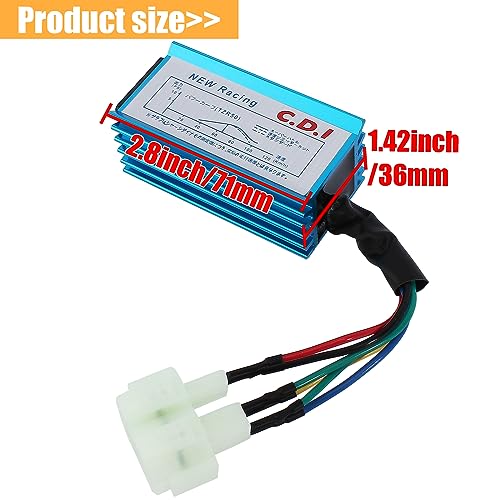 6 Pins AC CDI Replacement for XR50 XR70 XR80 XR100 CRF50 CRF70 CRF80 CRF100 Racing Pit Dirt Bike