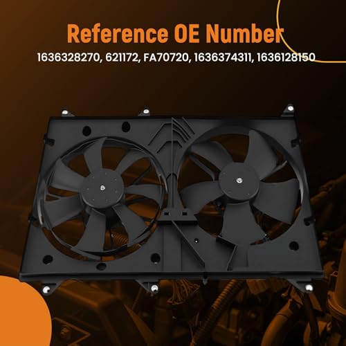 maXpeedingrods 621172 Radiator Cooling Fan for Toyota Highlander 2001-2007 - size: 621172