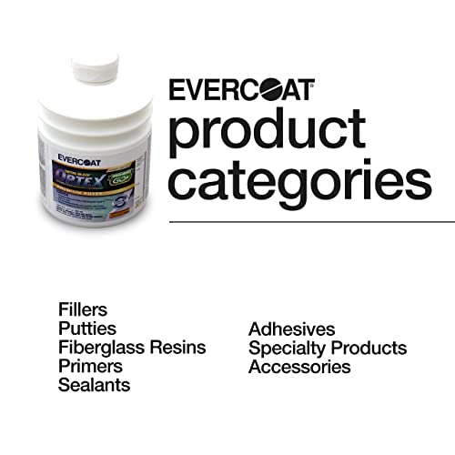 Evercoat Metal Glaze Optex - Highly Adhesive Sanding Polyester Putty & Body Filler - 30 Fl Oz