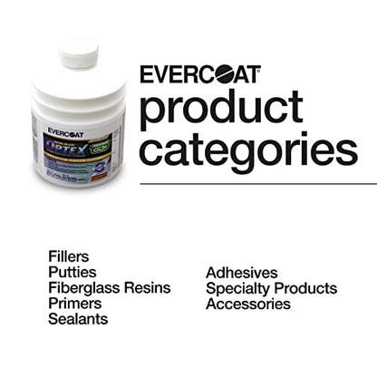 Evercoat Metal Glaze Optex - Highly Adhesive Sanding Polyester Putty & Body Filler - 30 Fl Oz