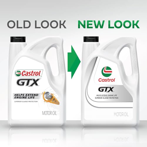 Castrol GTX 5W-20 Synthetic Blend Motor Oil, 5 Quarts, Pack of 3 - size: 5 Quarts, Pack of 3