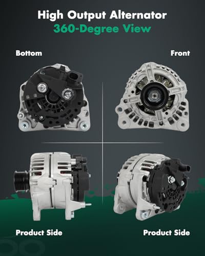 SCITOO 110A Alternator Fits For 2004-2008 For Volkswagen For VW LCV Caddy - size: Small, style: 23204 Alternator