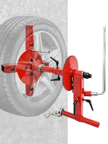 Wall-Mounted Tire Changer, Manual Tire Removal Tool for 16"-21" Wheels