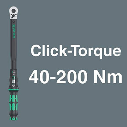 Wera 05075680001 CLICK-TORQUE C 3 SET 1 40-200 NM 13 PIECES