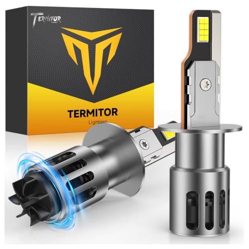 Termitor 2026 Upgraded H1 Light Bulbs, 13,0000LM 1200% Ultra bright, - size: H1/H1LL