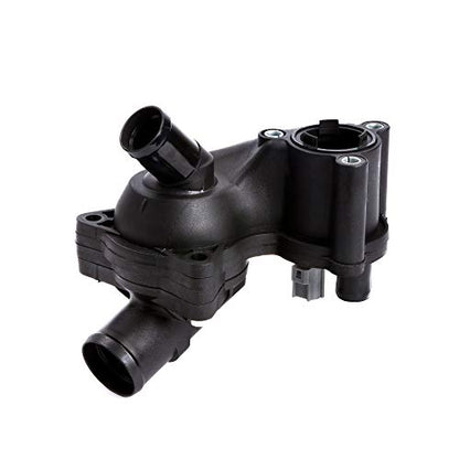 902-860 Engine Coolant Thermostat & Housing with Sensor Assembly for Ford Explorer 2002-2010 V6 4.0L Explorer Sport Trac 2007-2010 Mercury Mountaineer 2002-2010, 2L2Z8592AA 2L2Z8592BA