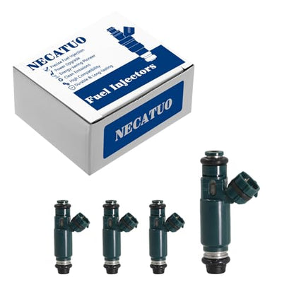 Set of 4 Fuel Injectors FJ468 Compatible with Nissan Altima Sentra - color: Set of 4, size: FJ468