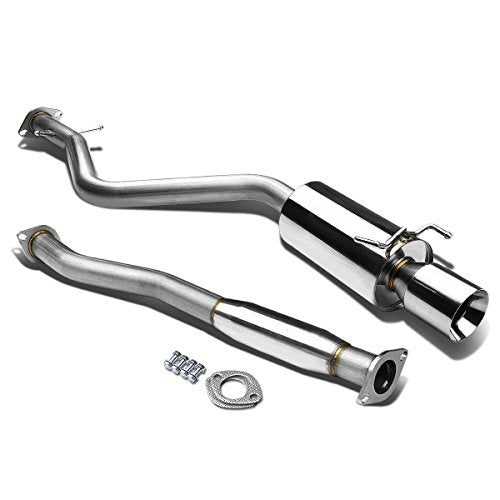 DNA MOTORING CBE-IS300-NRT Stainless Steel Cat Back Exhaust System [Compatible with 01-05 IS300 Altezza XE10] - style: 14mm Double Walled