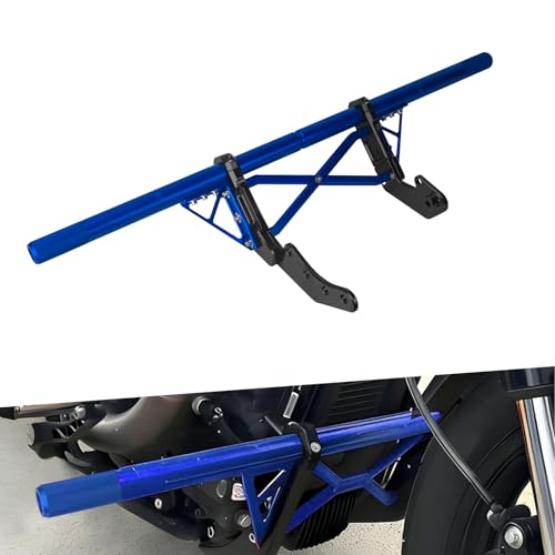 Engine Guard Crash Bar for Harley Softail 18-25 Blue - color: Blue