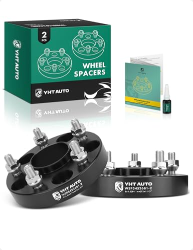YHTAUTO 5x4.5 Hub Centric Wheel Spacers 1 Inch for Acura, Honda - size: 1 Inch Thickness, style: 2 PCS