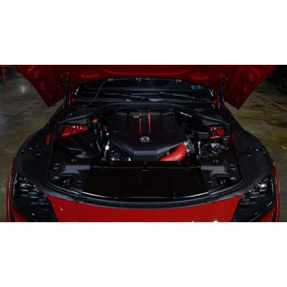 Mishimoto MMICP-SUP-20RD Performance Charge Pipe, Compatible With Toyota GR Supra 3.0L 2020+, Wrinkle Red