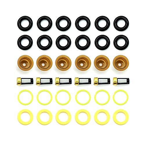 HiSport Fuel Injector Rebuild Service Kits for Universal EV1 Engines Injector - size: 36 kits