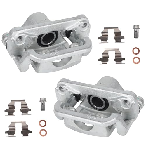 KUSATEC 19B2780 19B2781 Disc Brake Caliper with Bracket fit for Nissan Altima 2002-2022/ Maxima 2003-2008 2019-2023; Both Left and Right side