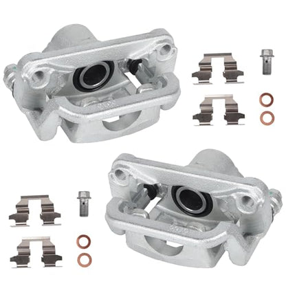 KUSATEC 19B2780 19B2781 Disc Brake Caliper with Bracket fit for Nissan Altima 2002-2022/ Maxima 2003-2008 2019-2023; Both Left and Right side