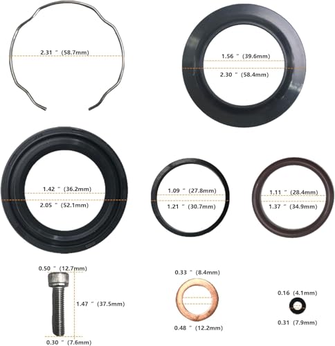 Fork Seals Rebuild Kit Fit Harley Fork Seals Sportster 1988-15 & Dyna 91-05
